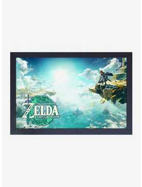 The Legend of Zelda: Tears of the Kingdom Landscape Framed Poster, , hi-res