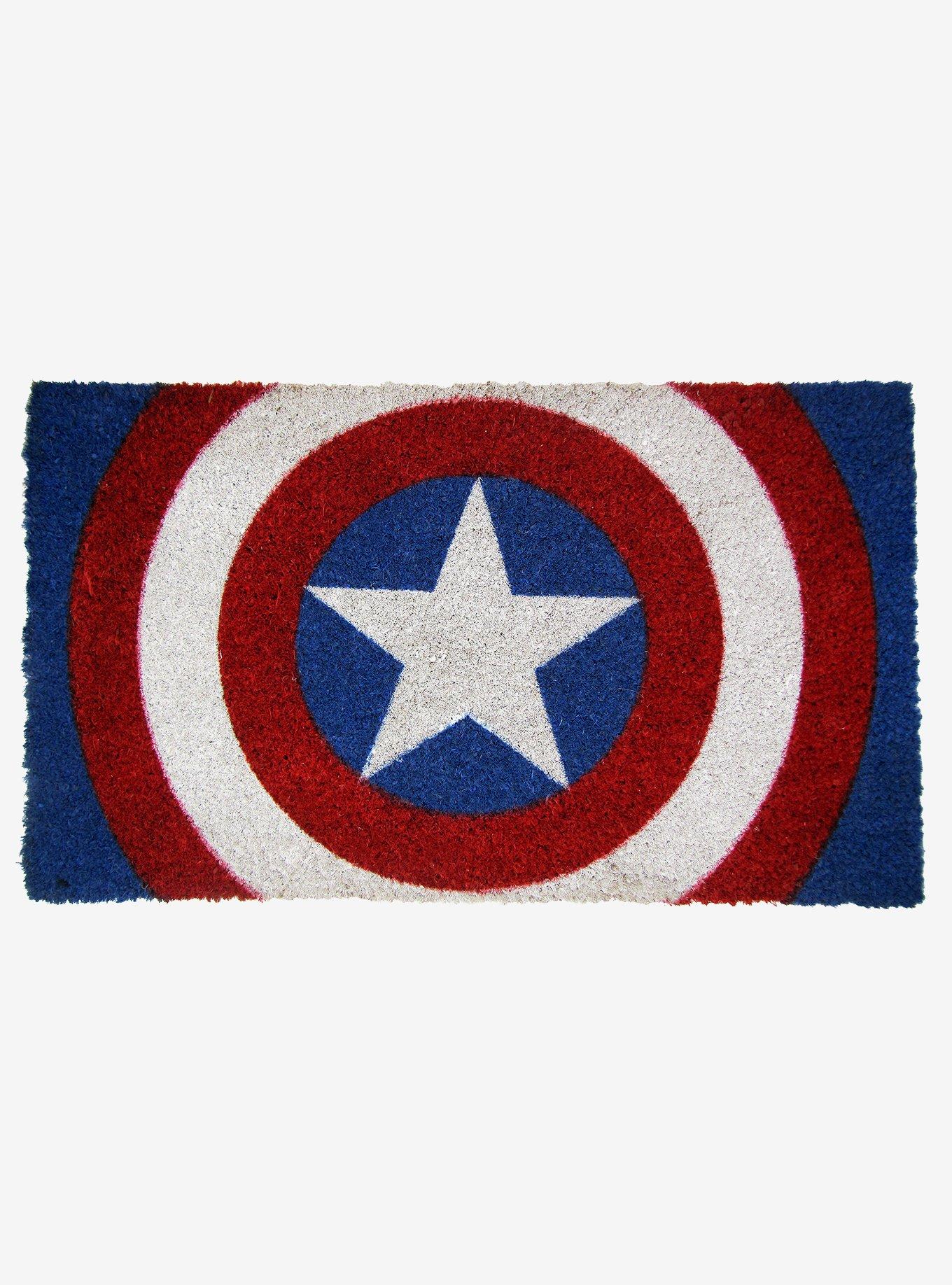 Marvel Captain America Shield Doormat, , hi-res