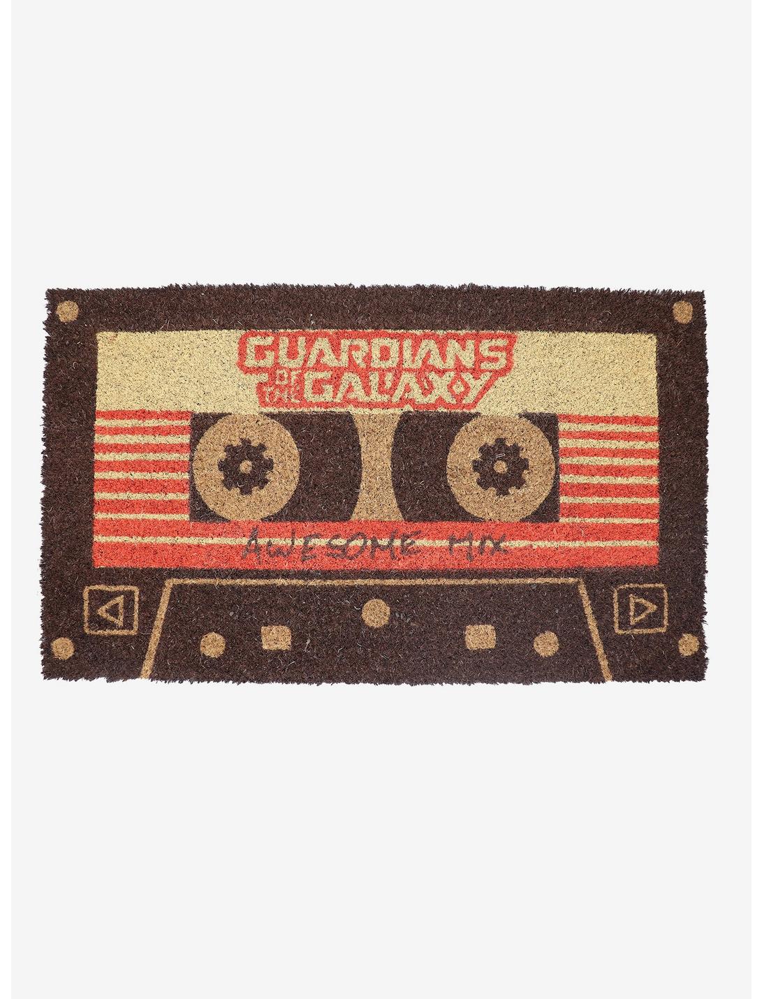 Marvel Guardians of the Galaxy Awesome Mix Cassette Doormat, , hi-res
