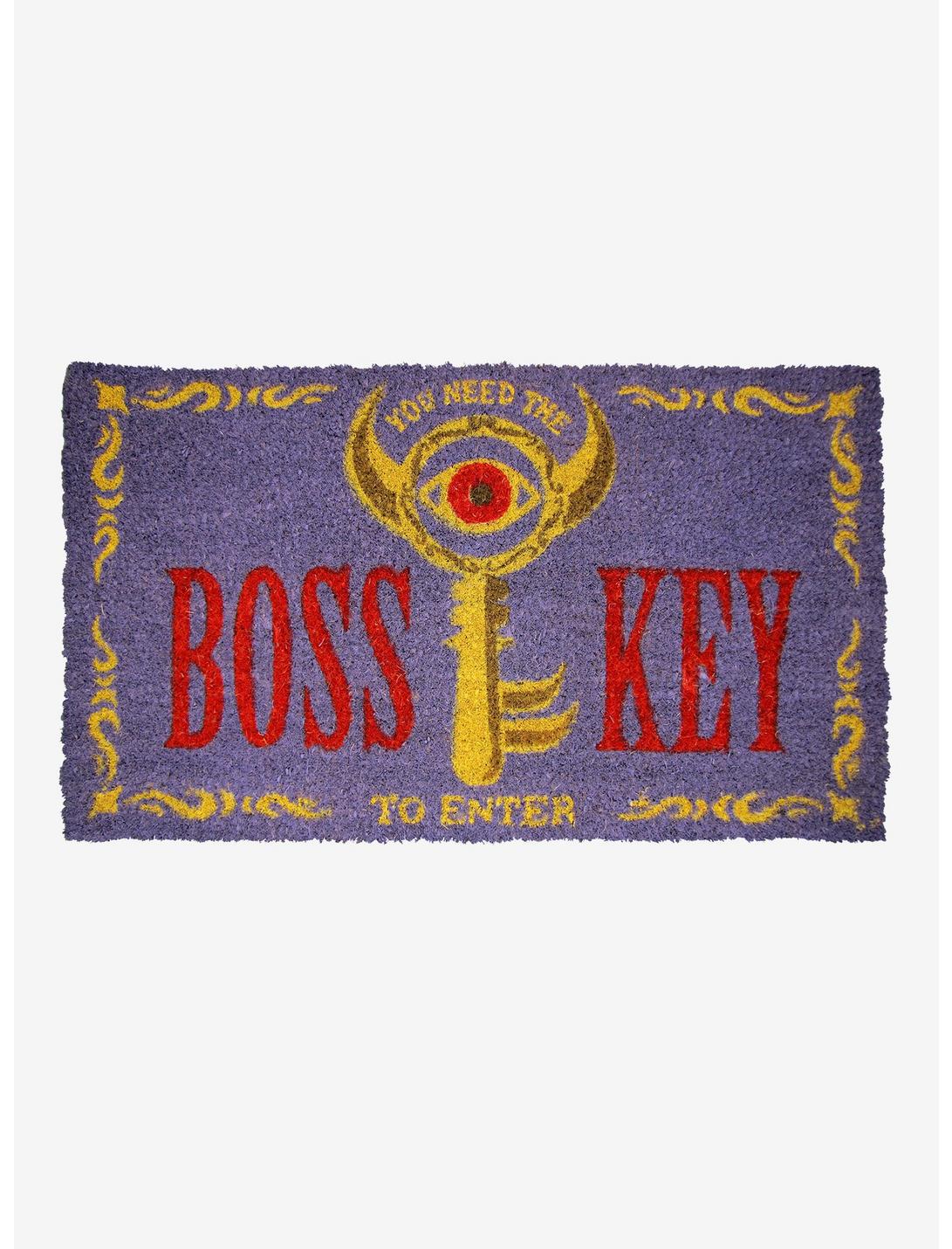 The Legend of Zelda Boss Key Doormat, , hi-res