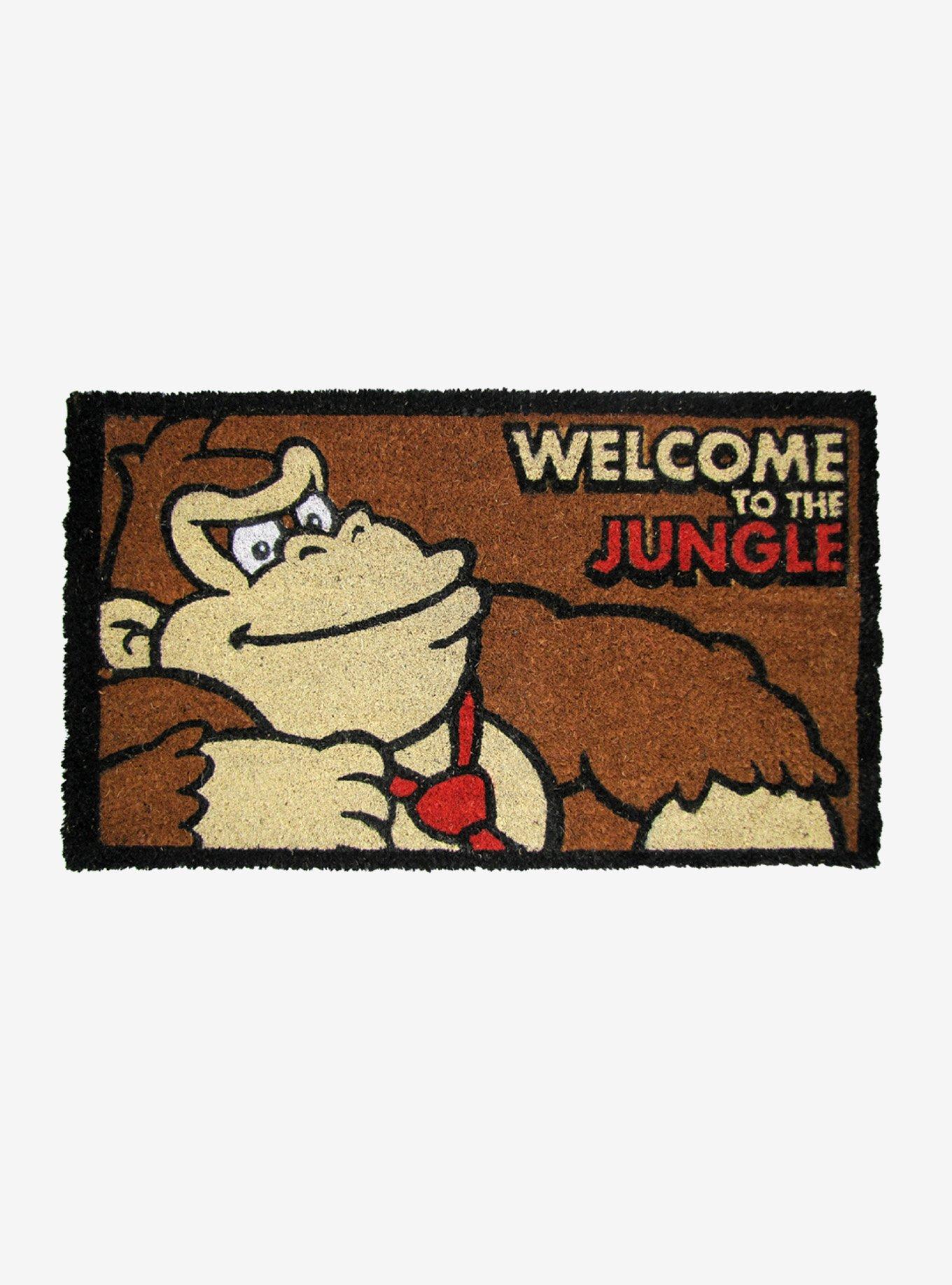 Donkey Kong Welcome to the Jungle Doormat, , hi-res