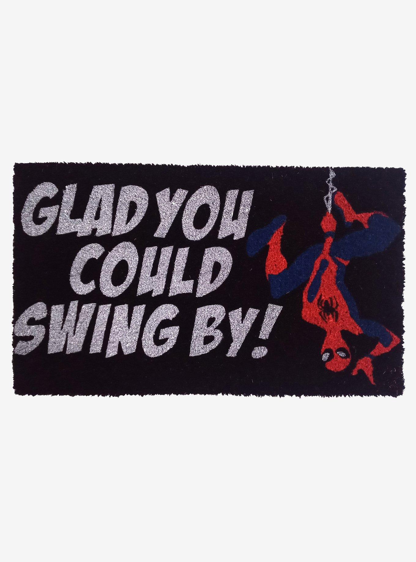 Marvel Spider-Man Spidey Swing By Doormat, , hi-res