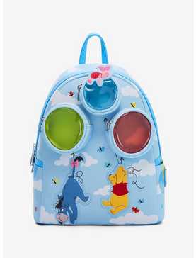 Loungefly Disney Winnie the Pooh Eeyore and Piglet Balloon Mini Backpack, , hi-res
