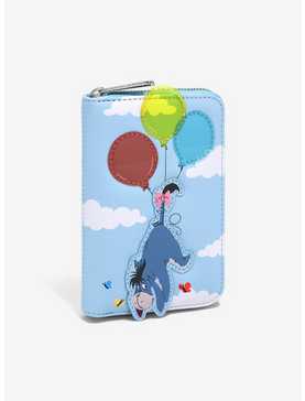 Loungefly Disney Winnie the Pooh Eeyore and Piglet Balloons Wallet, , hi-res