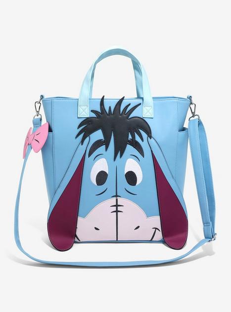 Loungefly Winnie the Pooh Eeyore Figural Carnival Tote Bag 