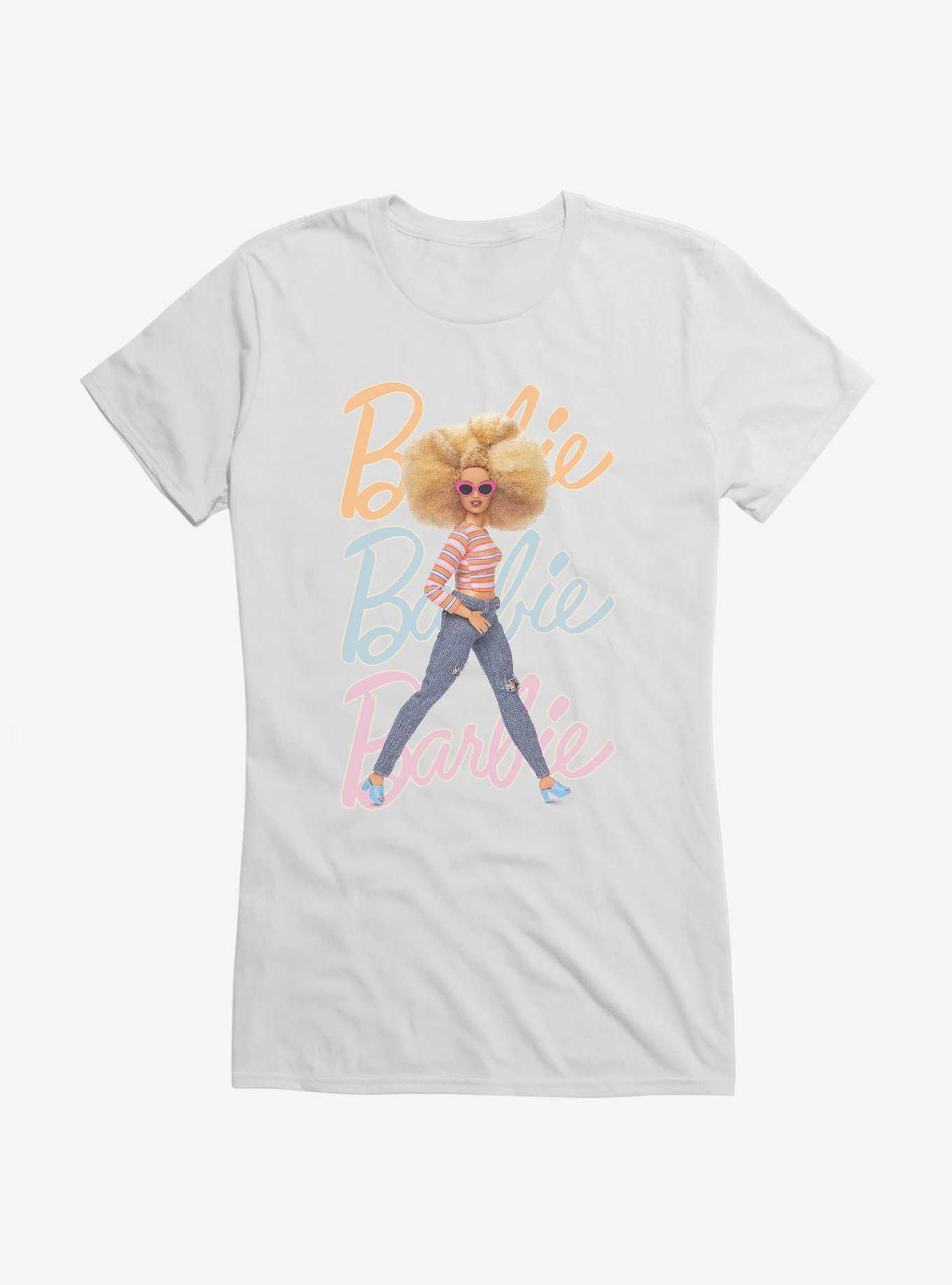 Barbie Tri-Logo Girls T-Shirt, , hi-res
