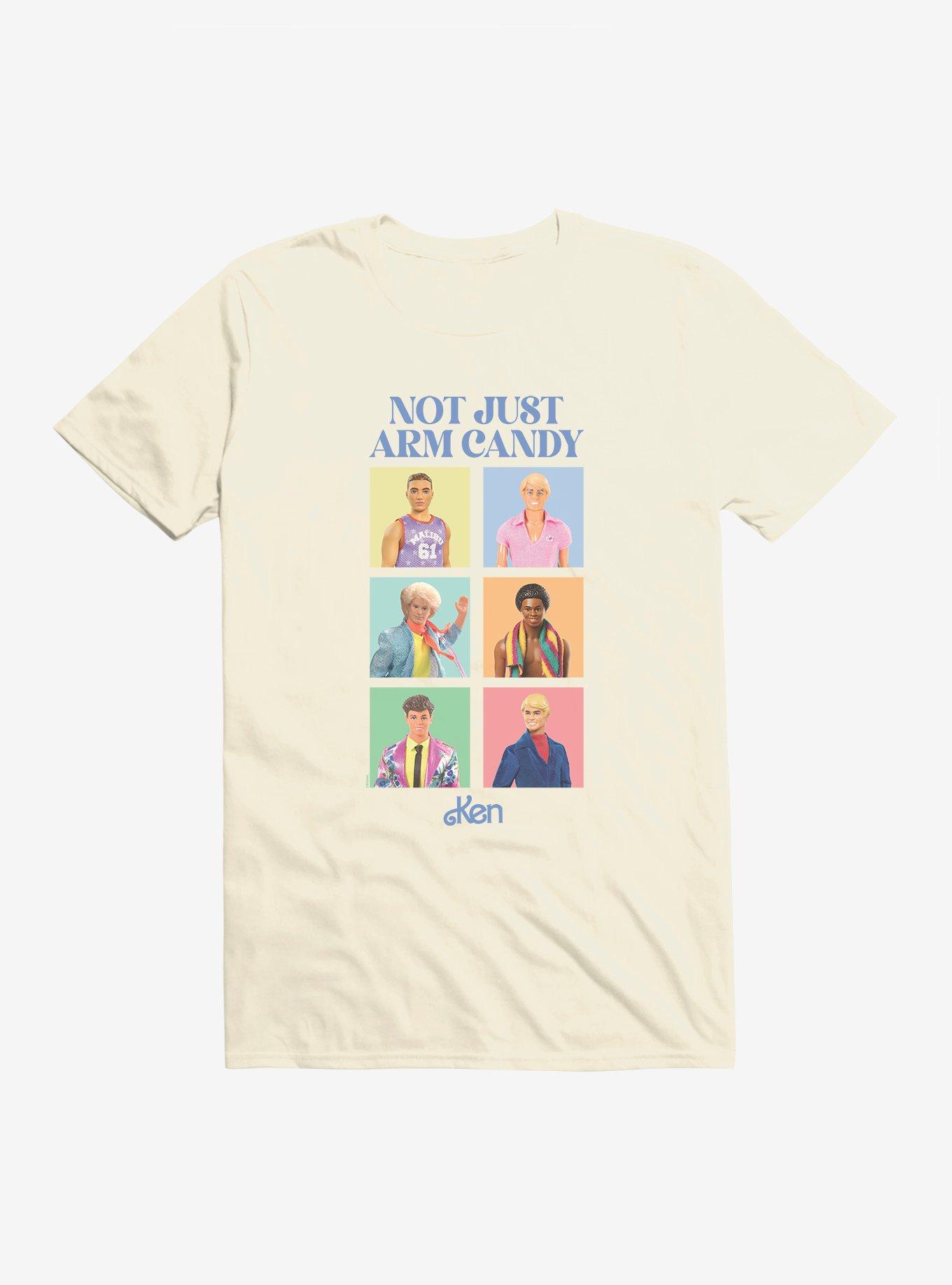 Ipeepz Not Just Arm Candy Ken Barbie Shirt