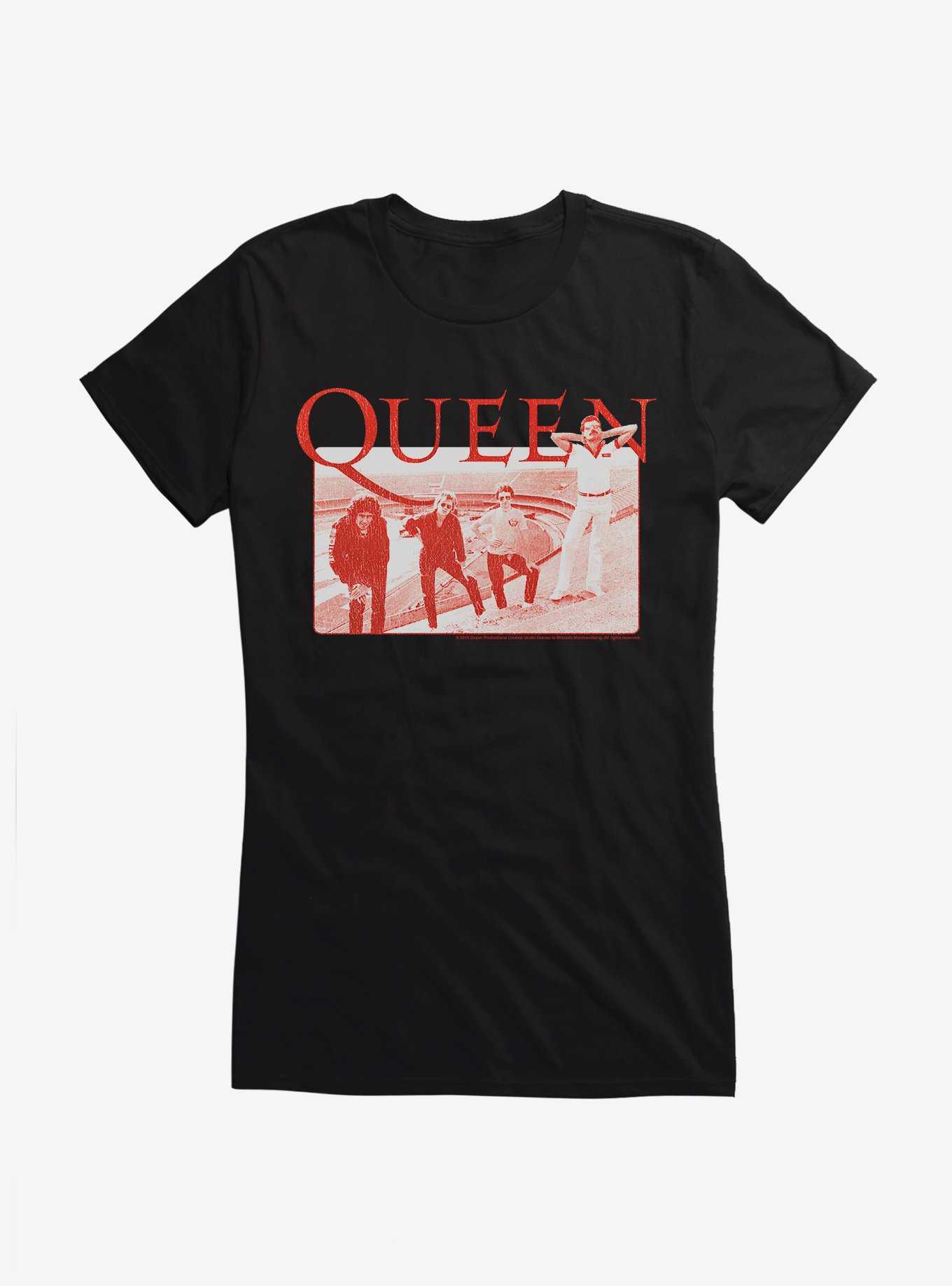 Queen Stadium Steps Girls T-Shirt, , hi-res