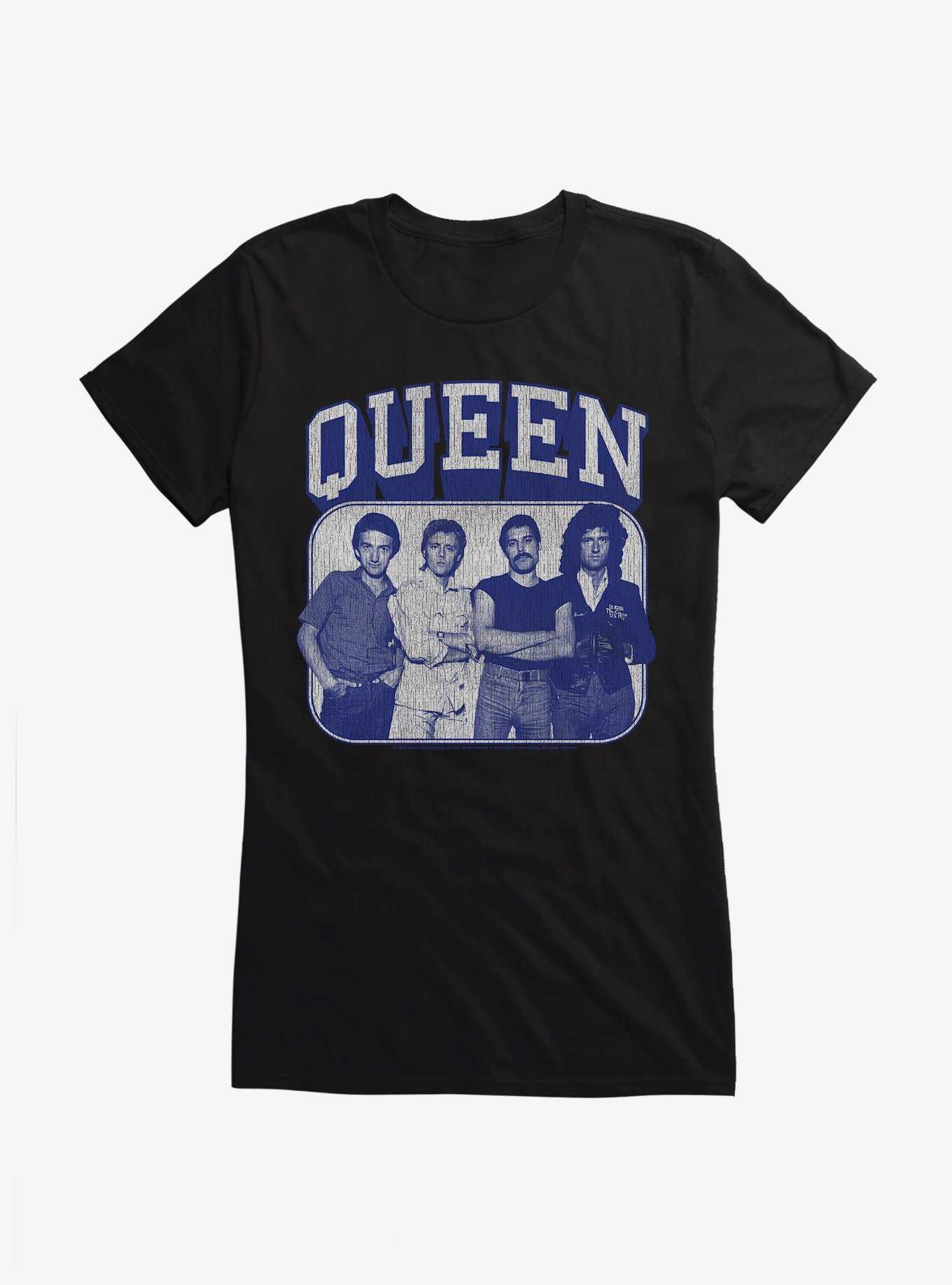 Queen Vintage Collegiate Group Girls T-Shirt, , hi-res