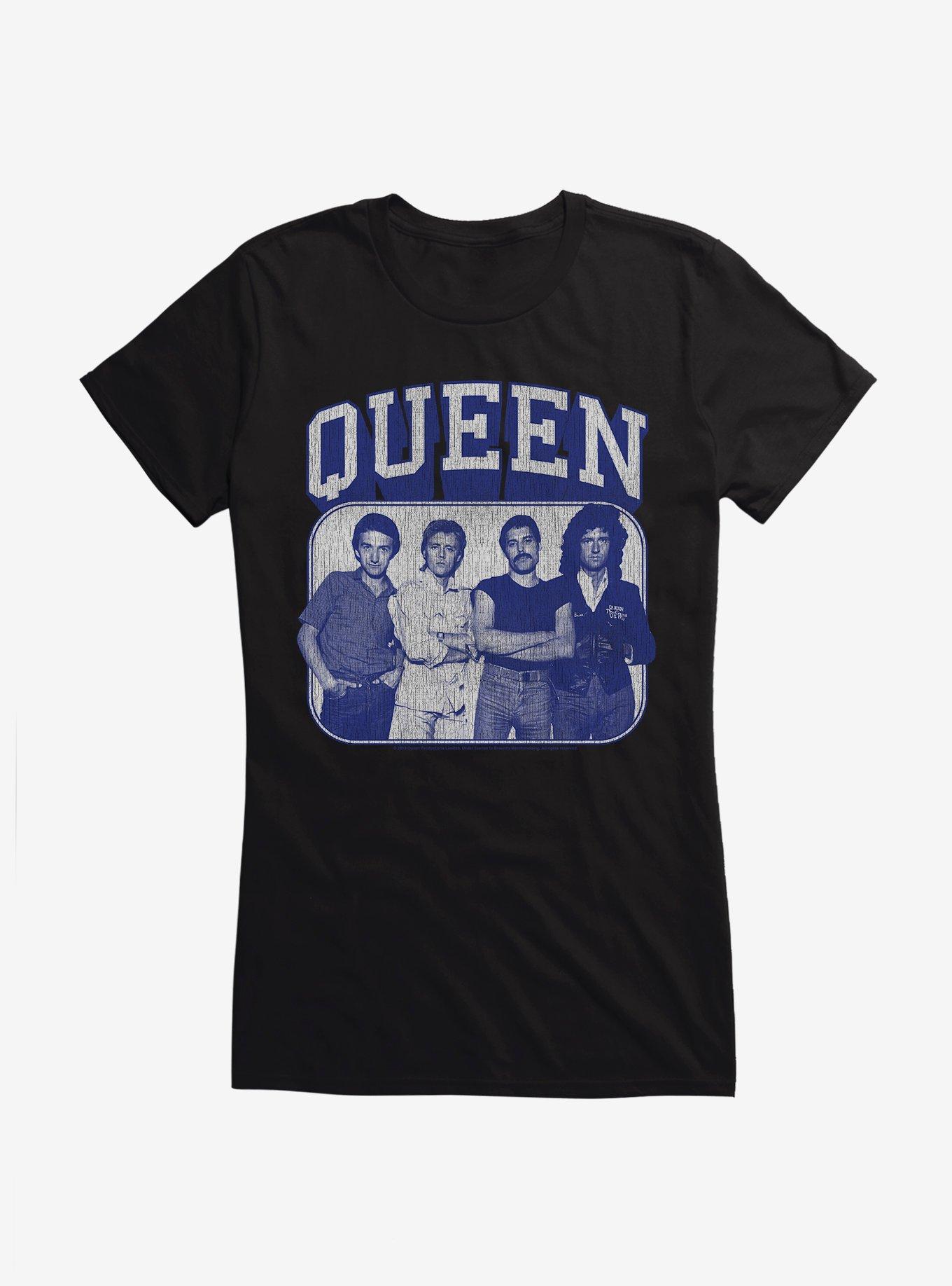 Queen Vintage Collegiate Group Girls T-Shirt, , hi-res