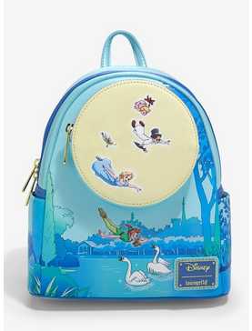 Loungefly Disney Peter Pan Night Glitter Mini Backpack, , hi-res