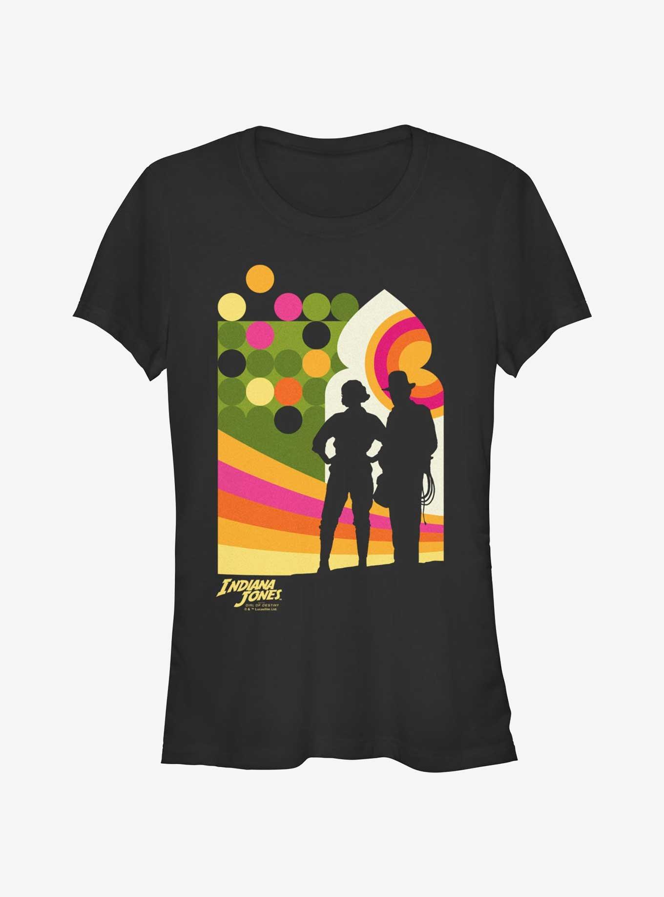 Indiana Jones and the Dial of Destiny Swoosh Duo Girls T-Shirt, , hi-res