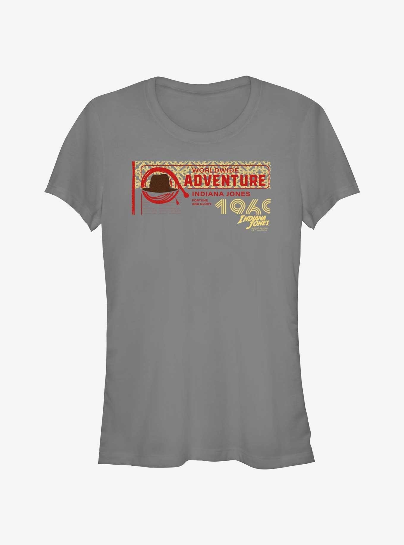 Indiana Jones and the Dial of Destiny Adventure Hat Lasso Girls T-Shirt