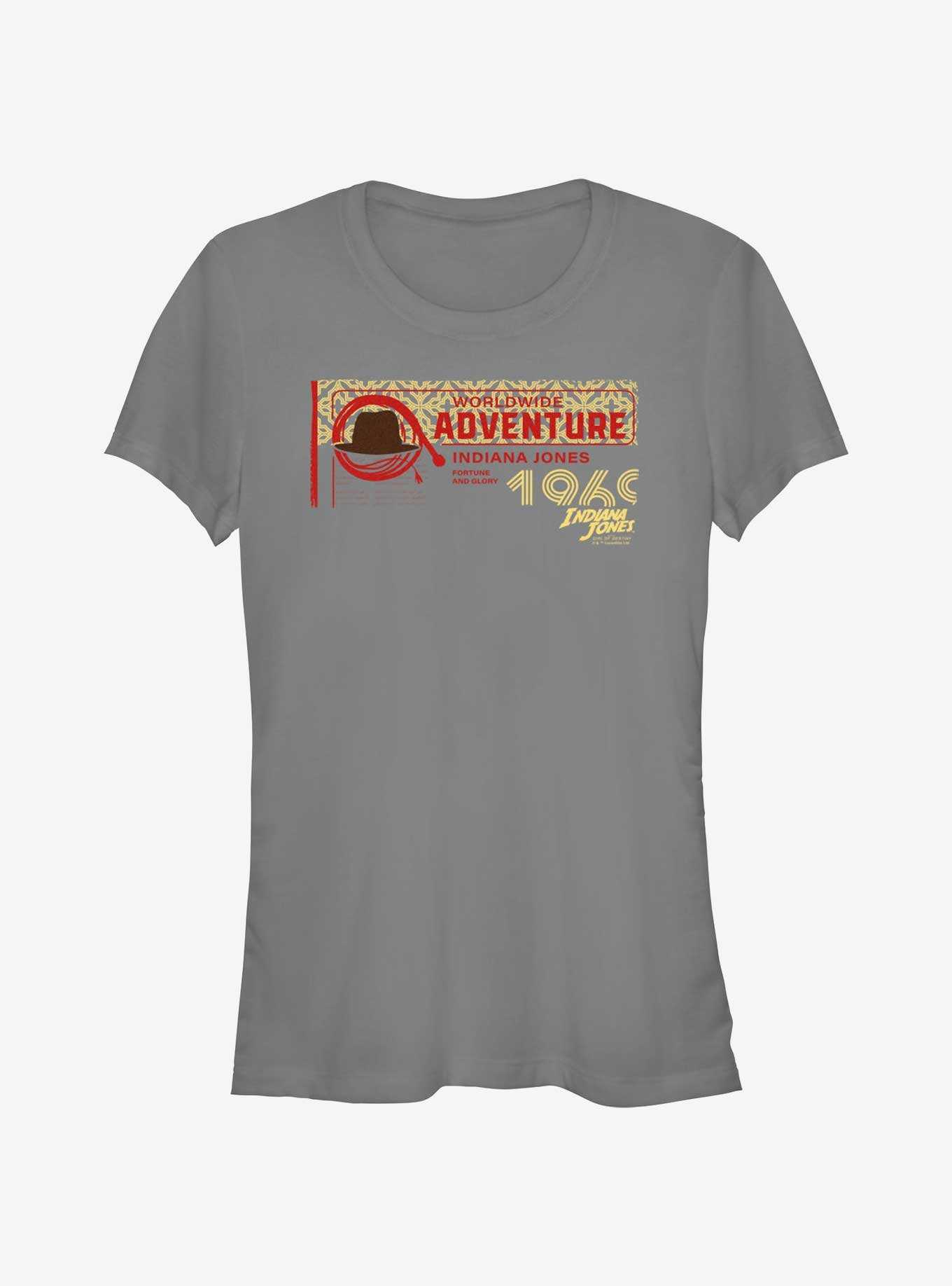 Indiana Jones and the Dial of Destiny Adventure Hat and Lasso Girls T-Shirt, , hi-res