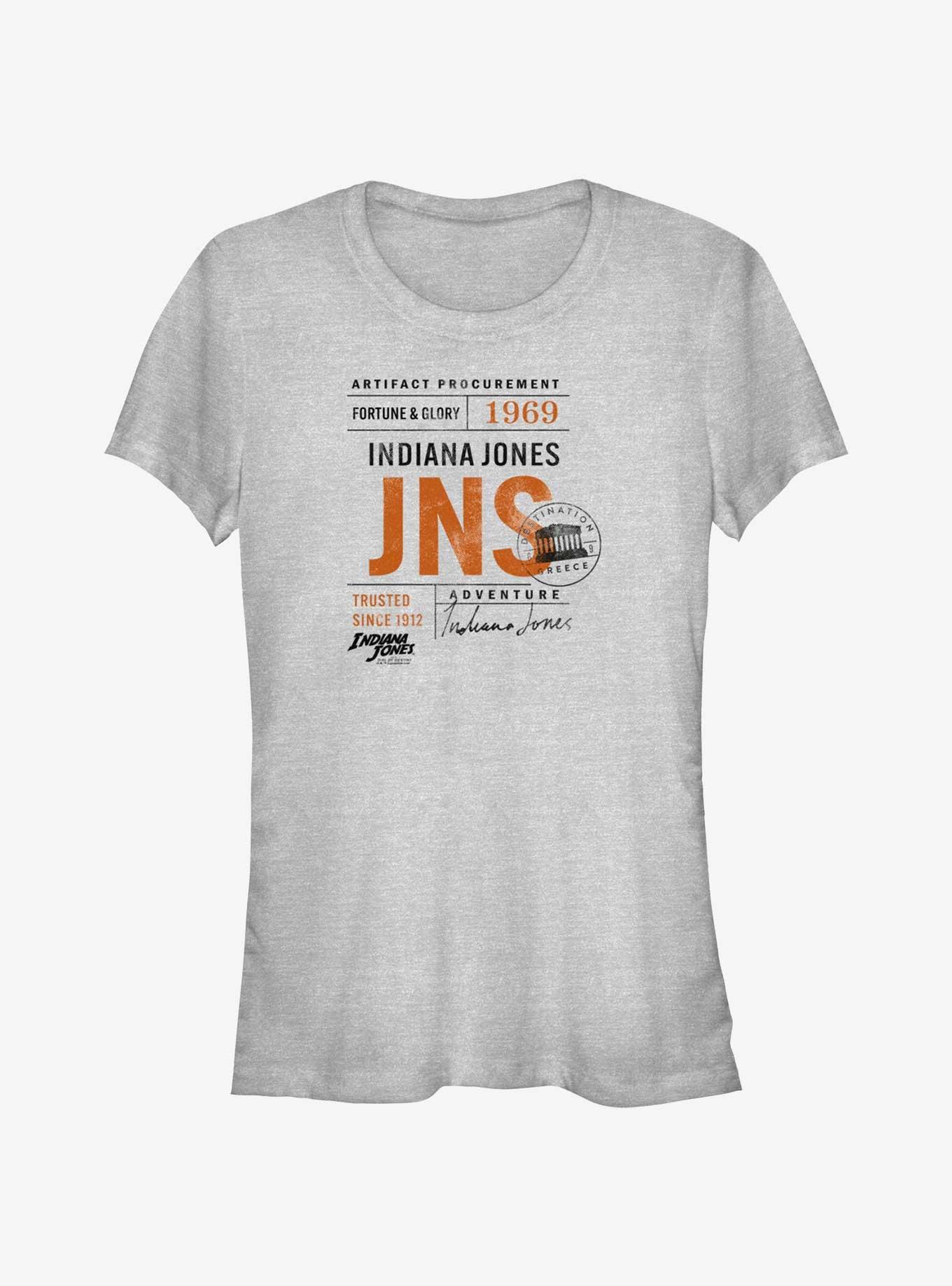Indiana Jones and the Dial of Destiny Greece Passport Girls T-Shirt, , hi-res