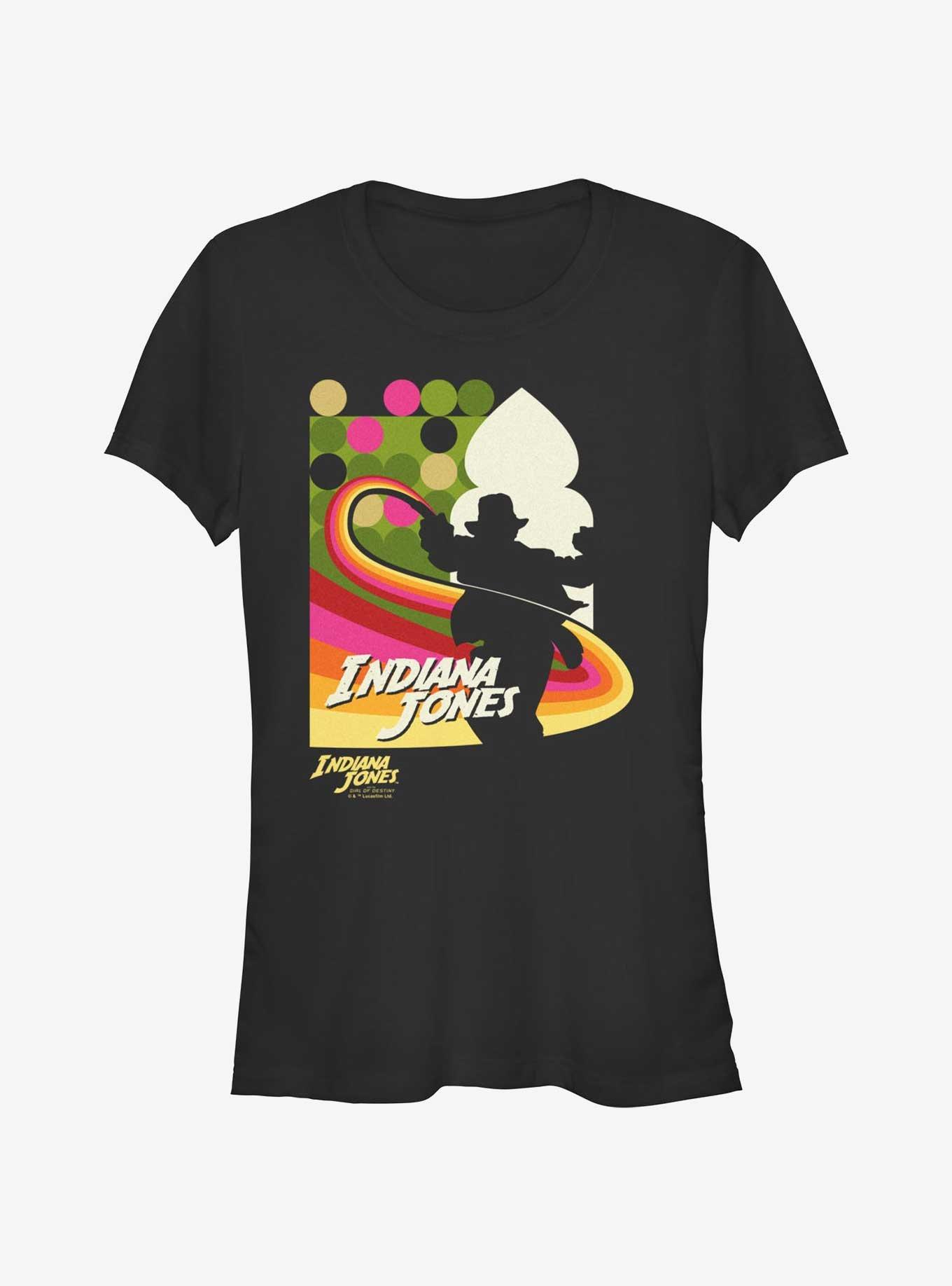 Indiana Jones and the Dial of Destiny Lasso Swoosh Girls T-Shirt, , hi-res