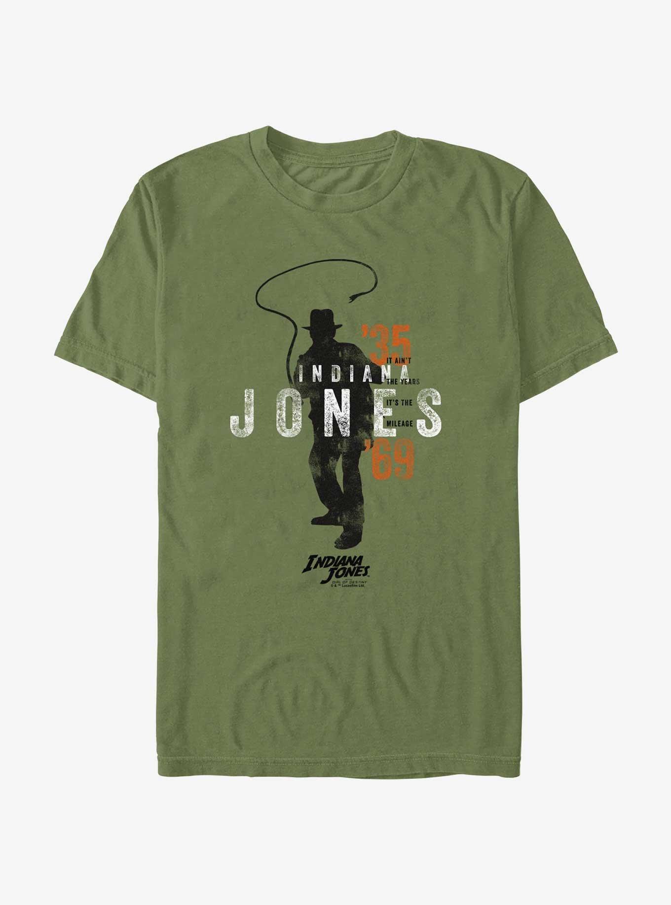 Indiana Jones and the Dial of Destiny It's The Mileage Extra Soft T-Shirt, , hi-res