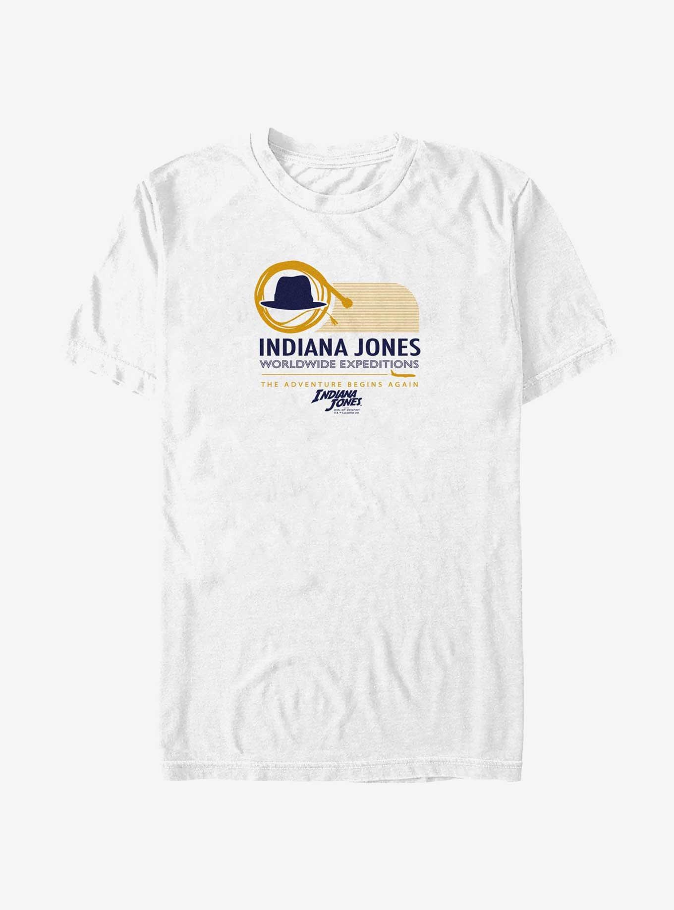 Indiana Jones and the Dial of Destiny Speedy Planes T-Shirt, WHITE, hi-res