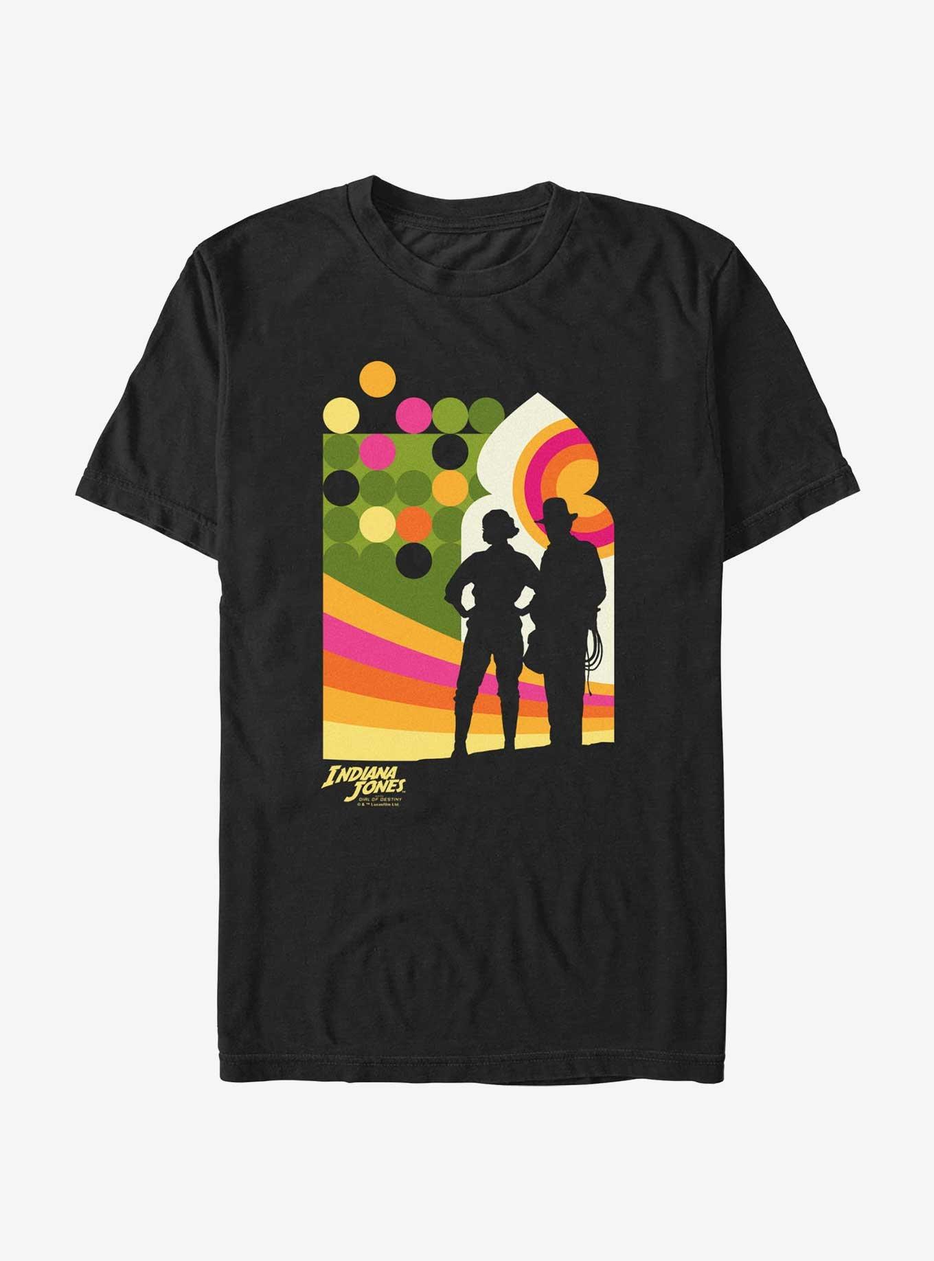 Indiana Jones and the Dial of Destiny Swoosh Duo T-Shirt, , hi-res