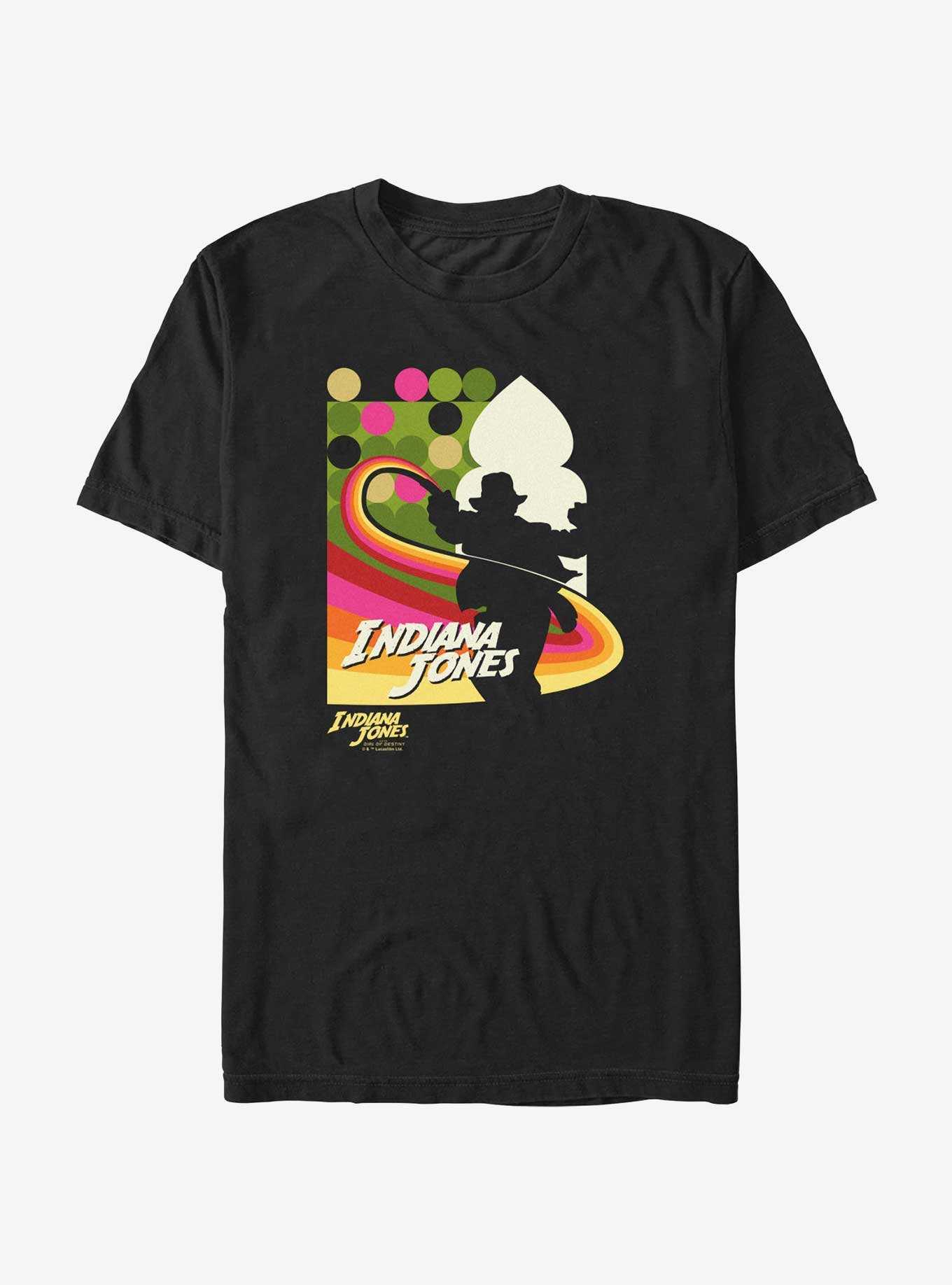 Indiana Jones and the Dial of Destiny Lasso Swoosh T-Shirt, , hi-res