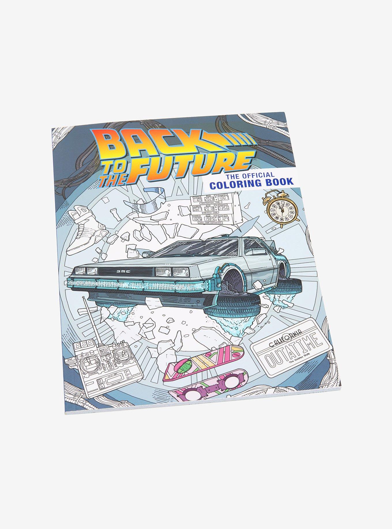 Back to the Future Coloring Book, , hi-res