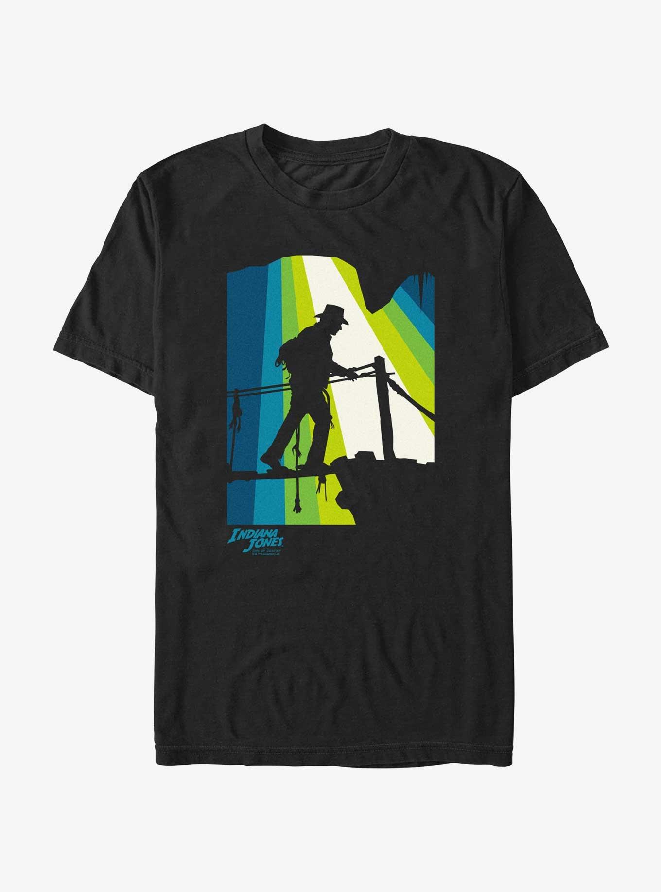 Indiana Jones and the Dial of Destiny Exploring Caves T-Shirt, BLACK, hi-res