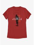 Indiana Jones and the Dial of Destiny It's The Mileage Womens T-Shirt, RED, hi-res