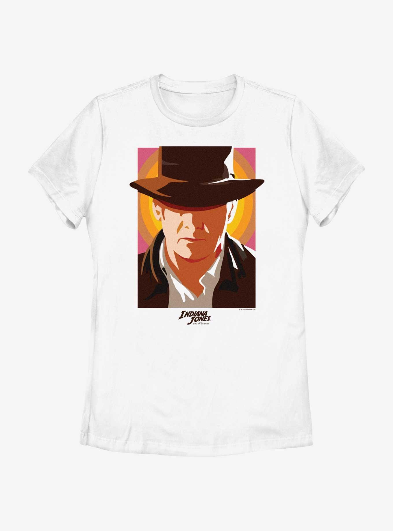 Indiana Jones and the Dial of Destiny Popped Hat Womens T-Shirt, , hi-res