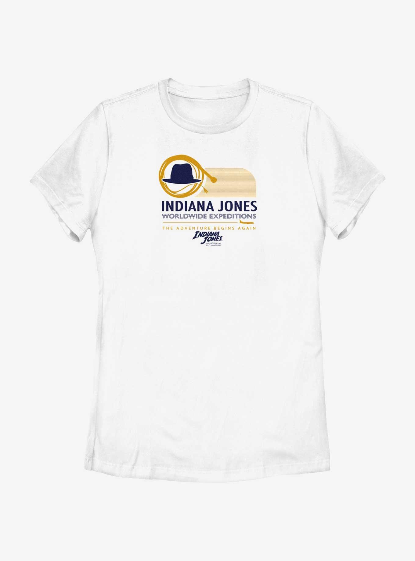 Indiana Jones and the Dial of Destiny Speedy Planes Womens T-Shirt, WHITE, hi-res