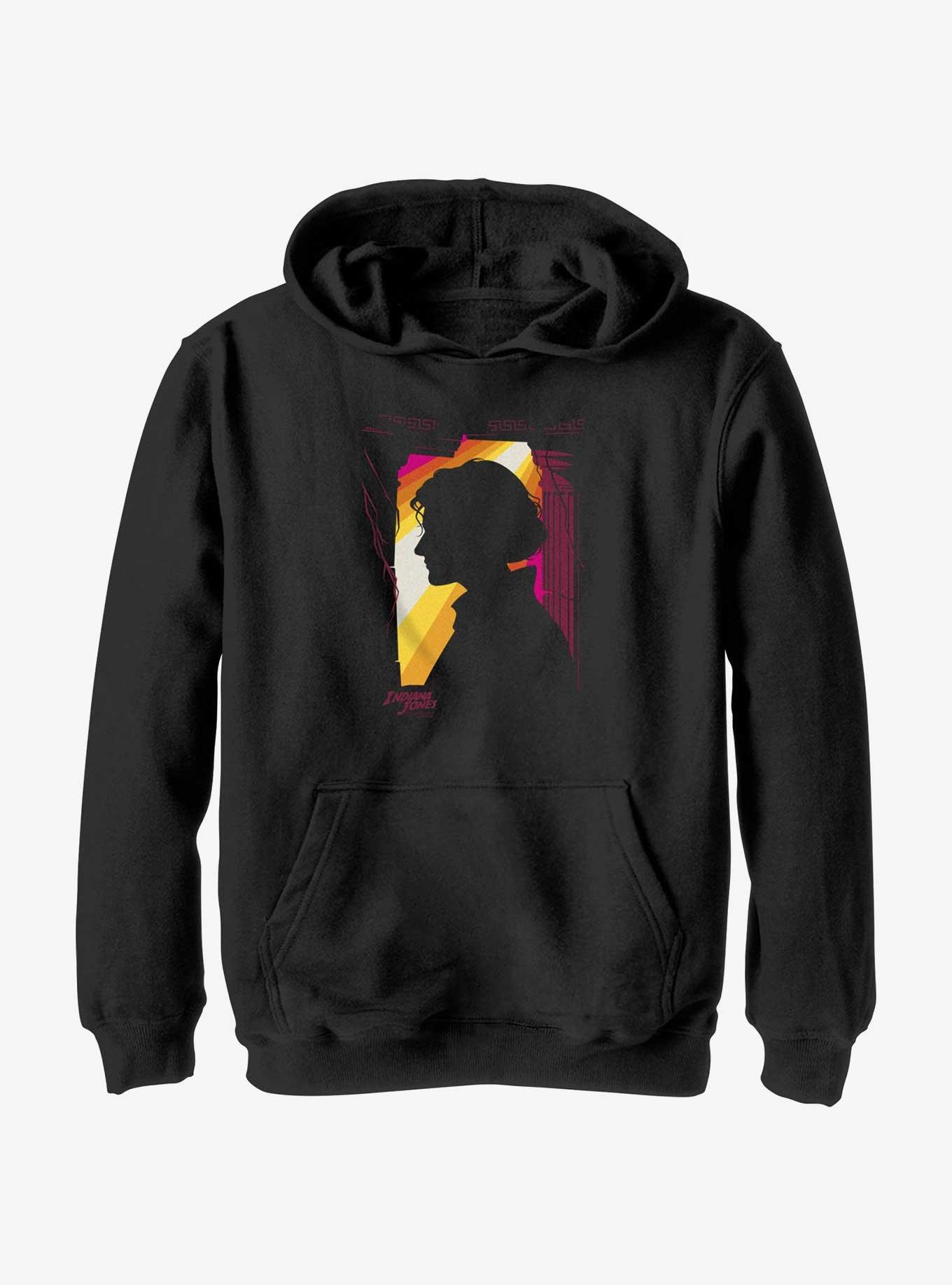 Indiana Jones and the Dial of Destiny Window To Helena Youth Hoodie, BLACK, hi-res