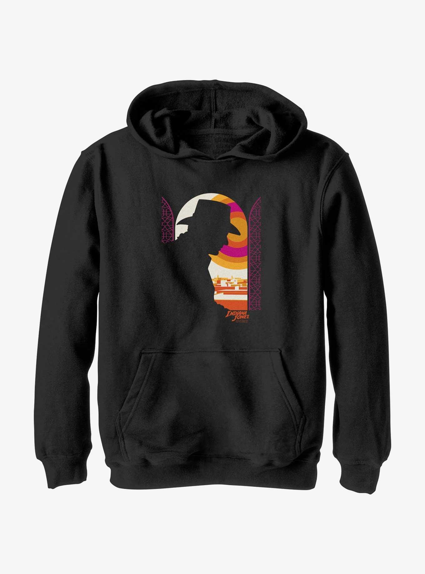 Indiana Jones and the Dial of Destiny Window To Jones Youth Hoodie, , hi-res