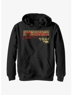 Indiana Jones and the Dial of Destiny Adventure Hat and Lasso Youth Hoodie, , hi-res