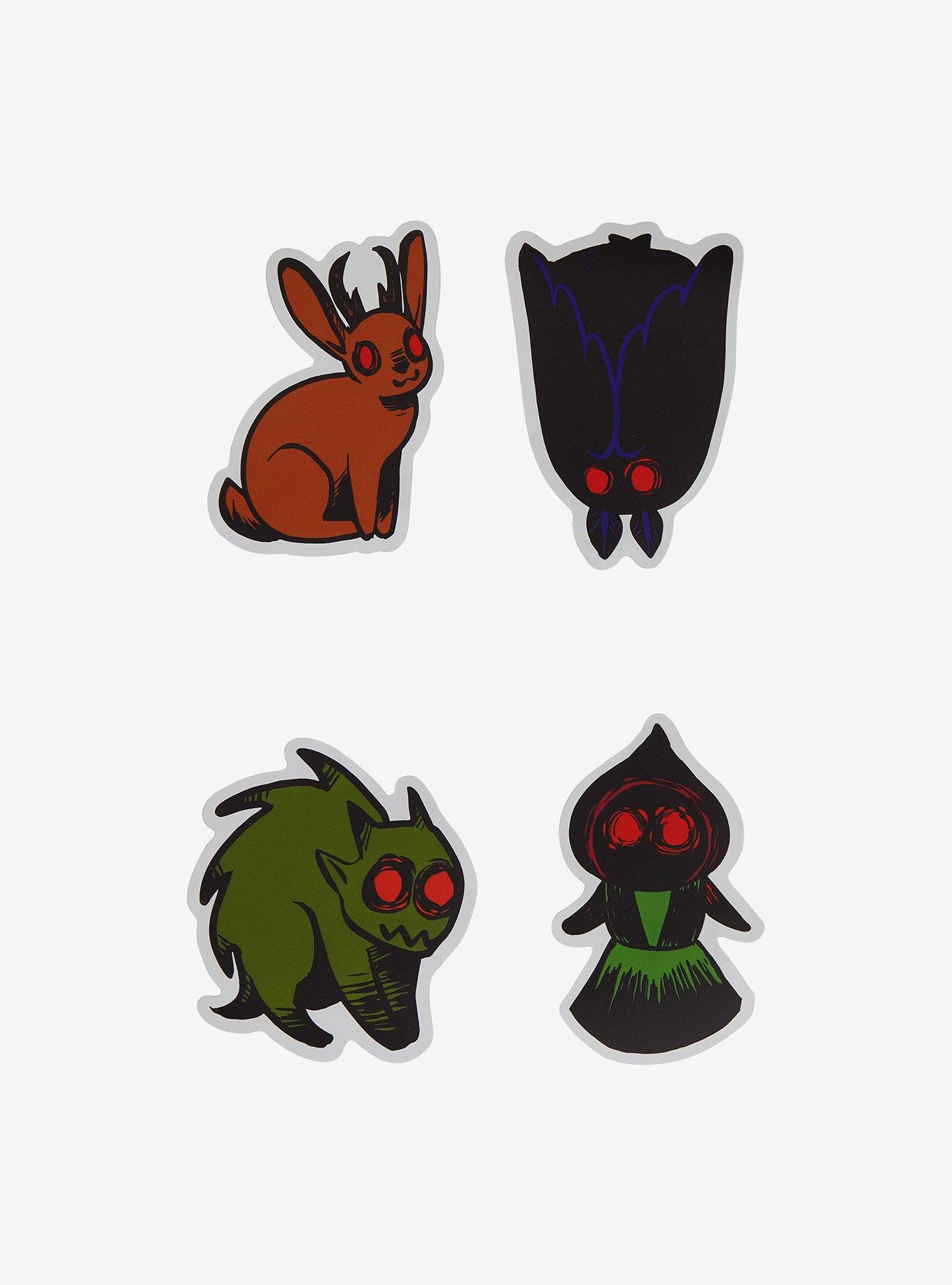 Red Eye Cryptid Creatures Sticker Pack, , hi-res