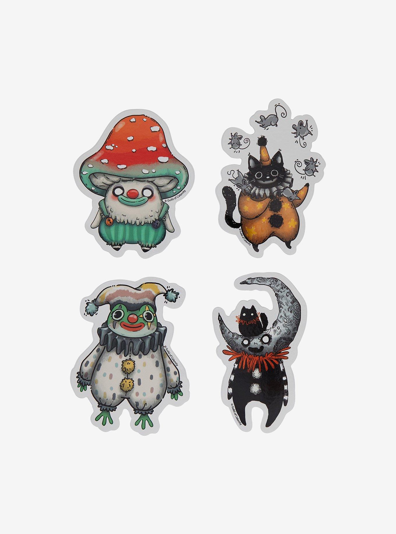 Cryptic Clowns Sticker Pack By Guild Of Calamity, , hi-res