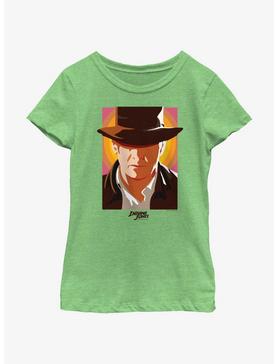 Indiana Jones and the Dial of Destiny Popped Hat Girls Youth T-Shirt, , hi-res
