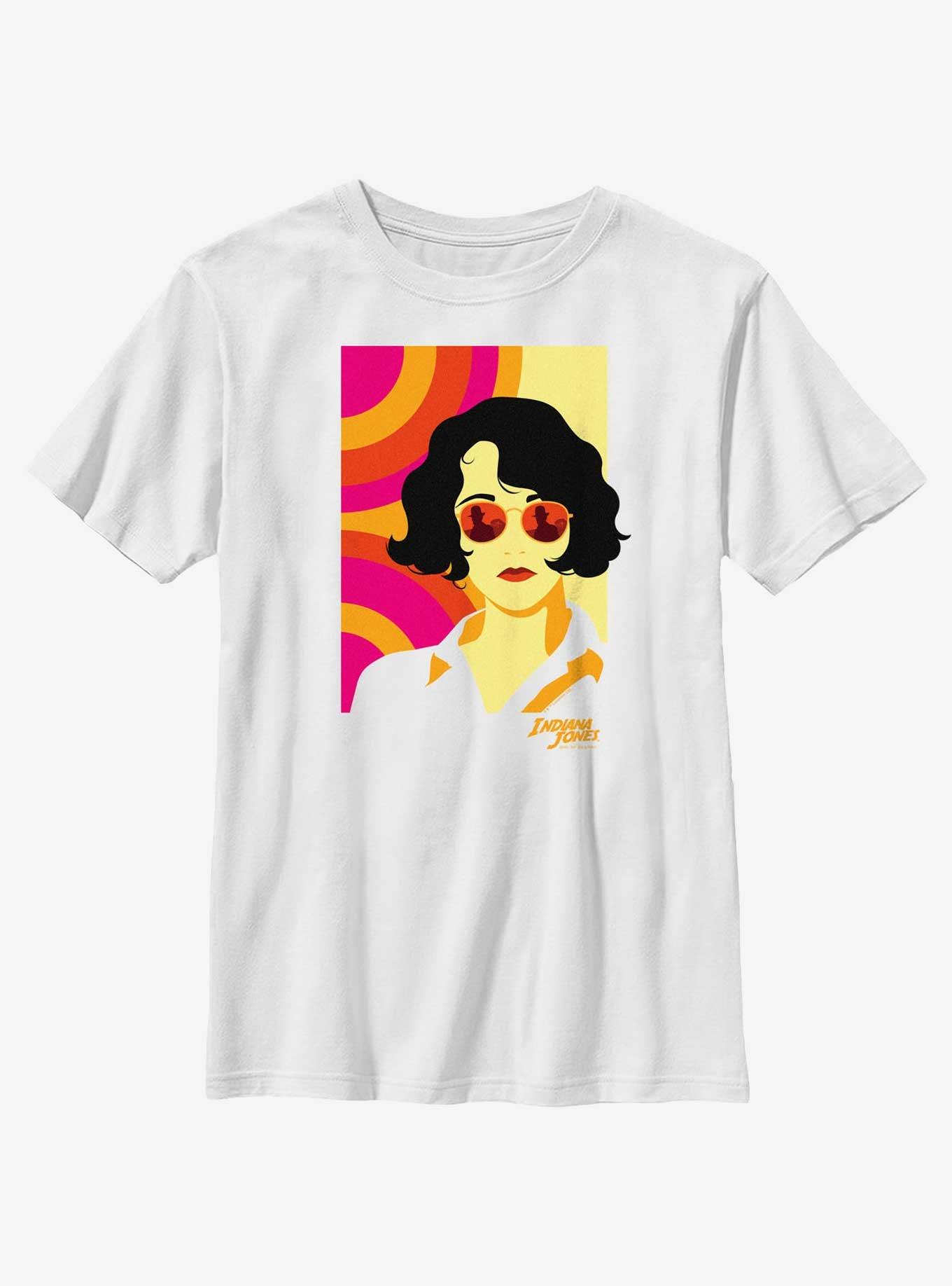 Indiana Jones and the Dial of Destiny Retro Helena Poster Youth T-Shirt, , hi-res