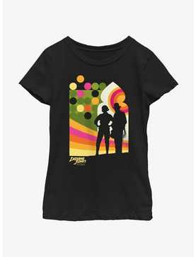 Indiana Jones and the Dial of Destiny Swoosh Duo Girls Youth T-Shirt, , hi-res