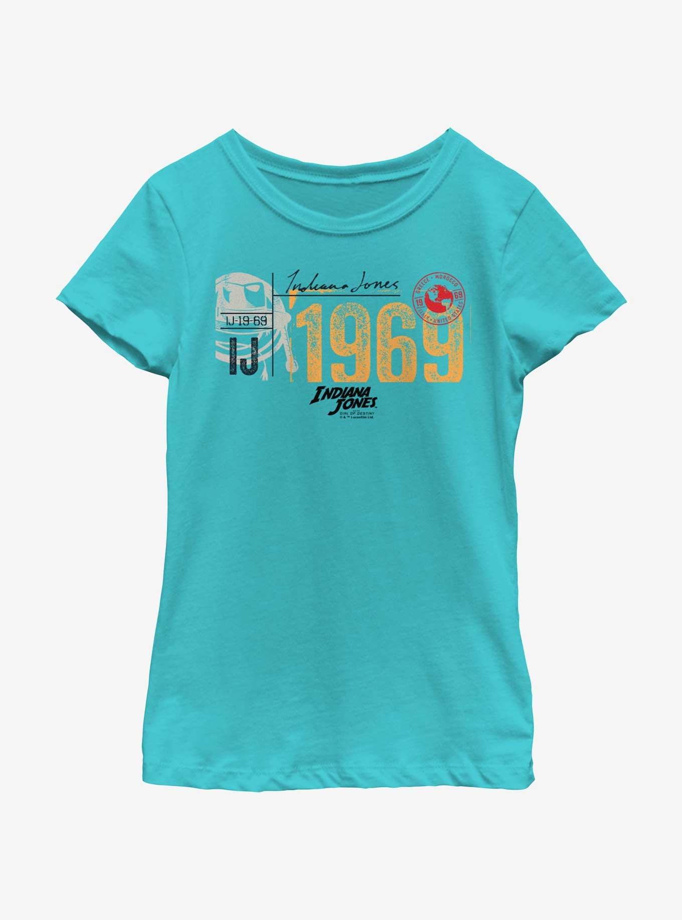 Indiana Jones and the Dial of Destiny Identification Girls Youth T-Shirt, , hi-res