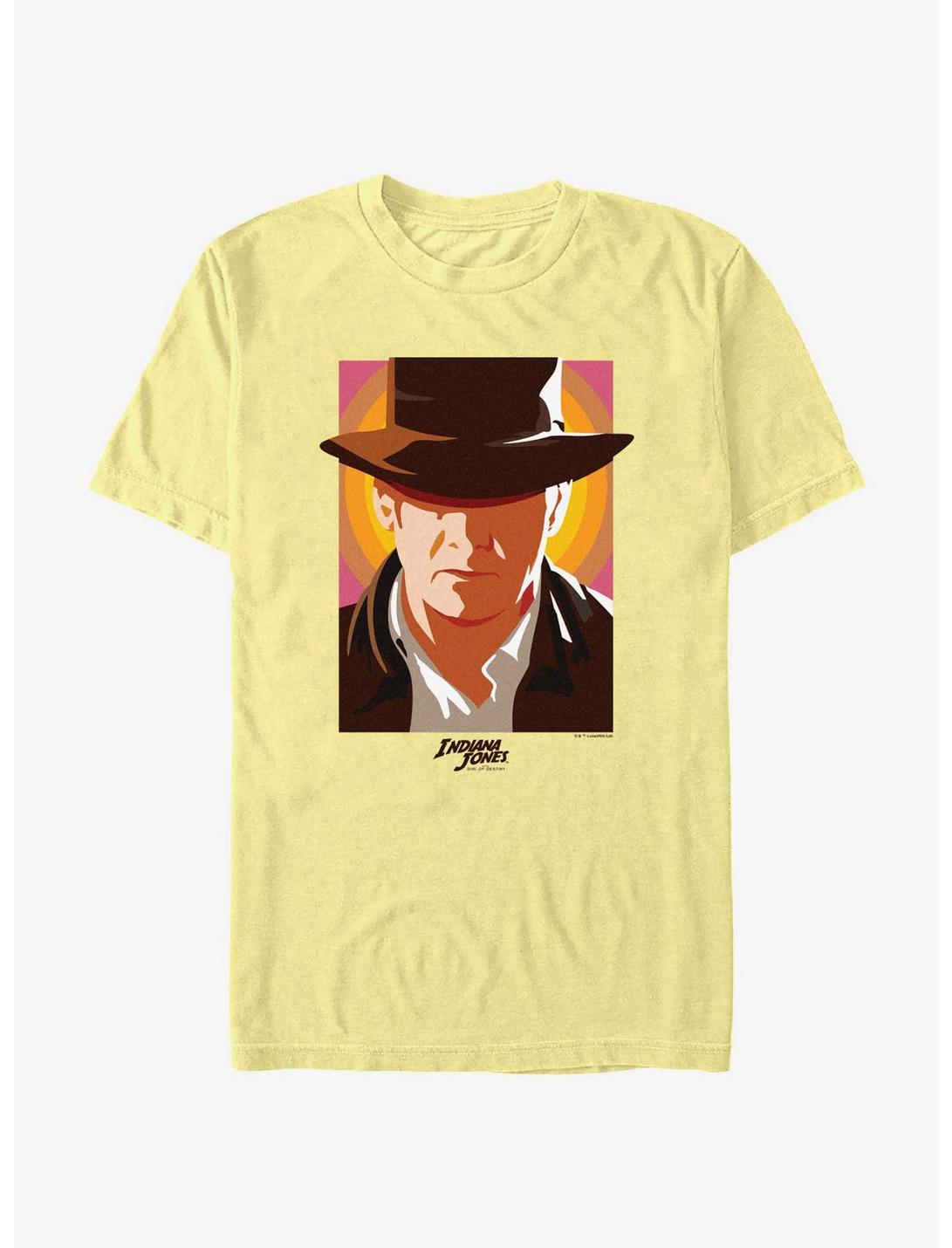 Indiana Jones and the Dial of Destiny Popped Hat T-Shirt, BANANA, hi-res