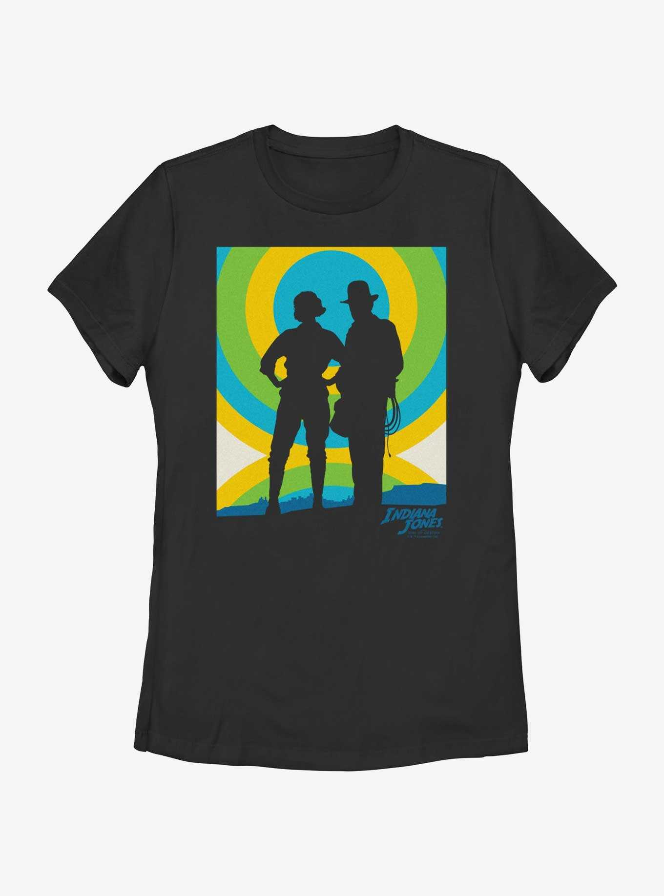 Indiana Jones and the Dial of Destiny Bubble Duo Helena Shaw and Indiana Jones Womens T-Shirt, , hi-res