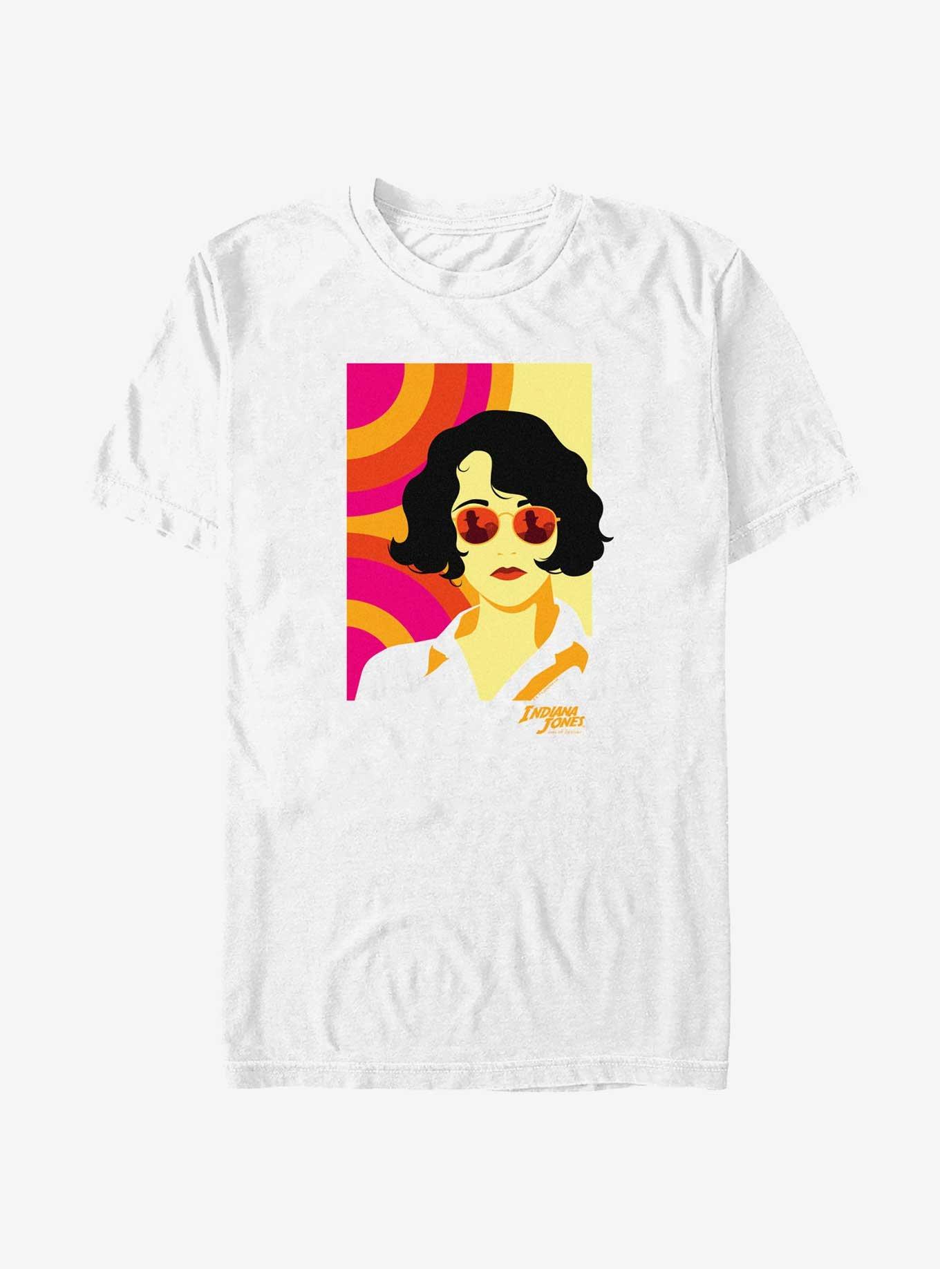 Indiana Jones and the Dial of Destiny Retro Helena Poster T-Shirt, , hi-res