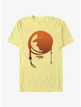 Indiana Jones and the Dial of Destiny Whip Profile T-Shirt, BANANA, hi-res