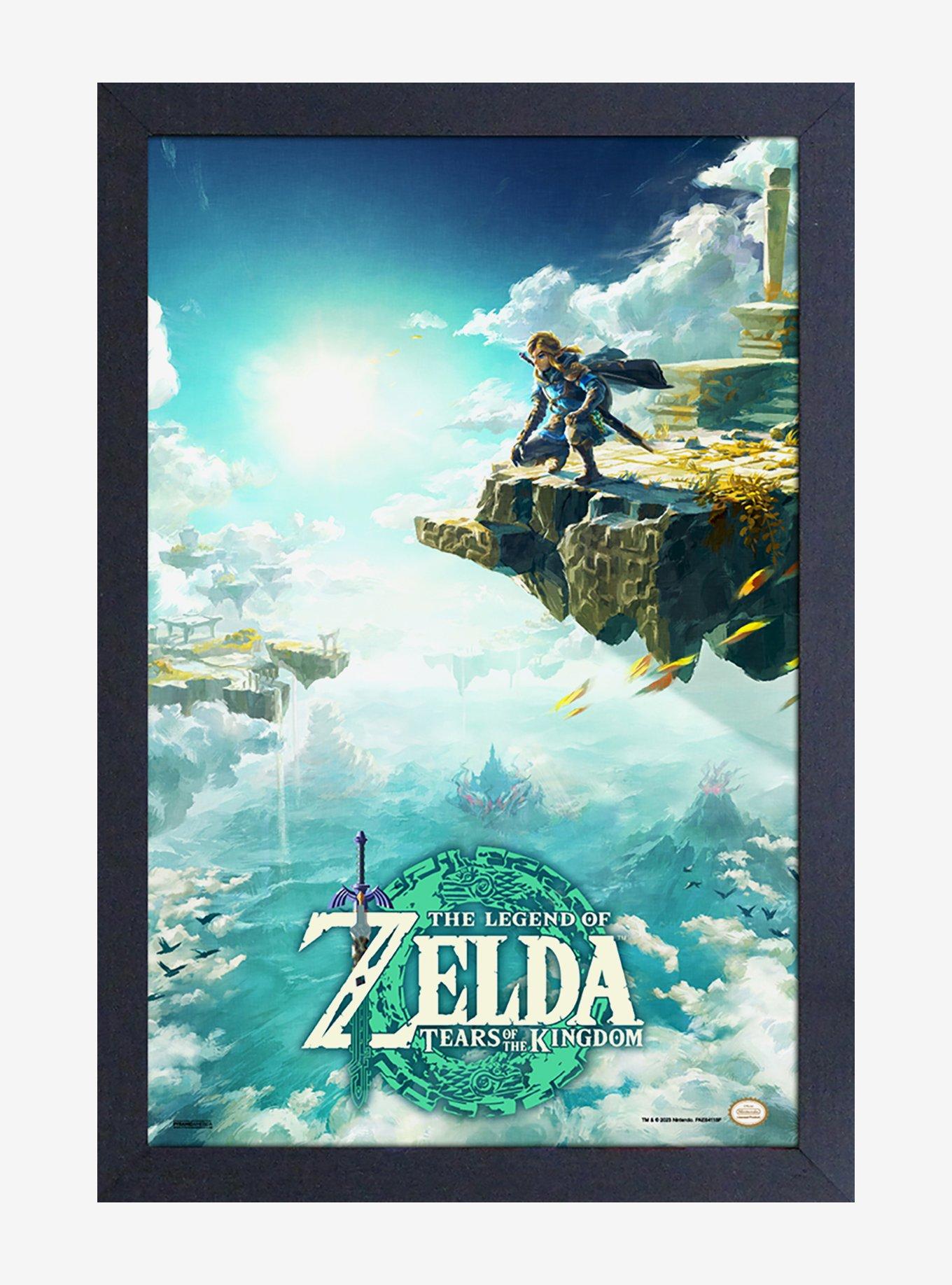 The Legend of Zelda: Tears of the Kingdom Framed Poster, , hi-res