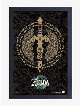 The Legend of Zelda: Tears of the Kingdom Master Star Warsord Framed Poster, , hi-res