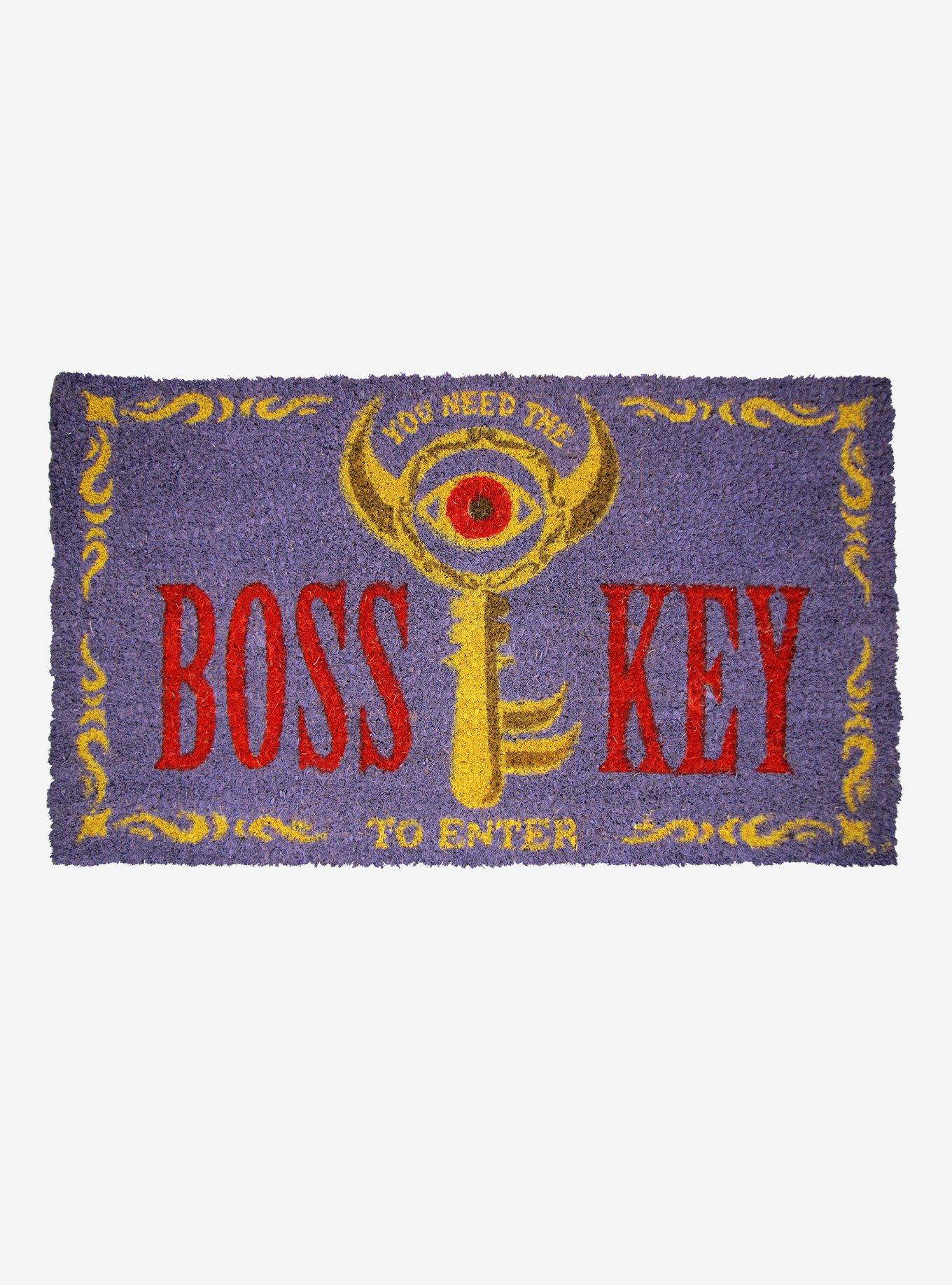 The Legend of Zelda Boss Key Doormat, , hi-res