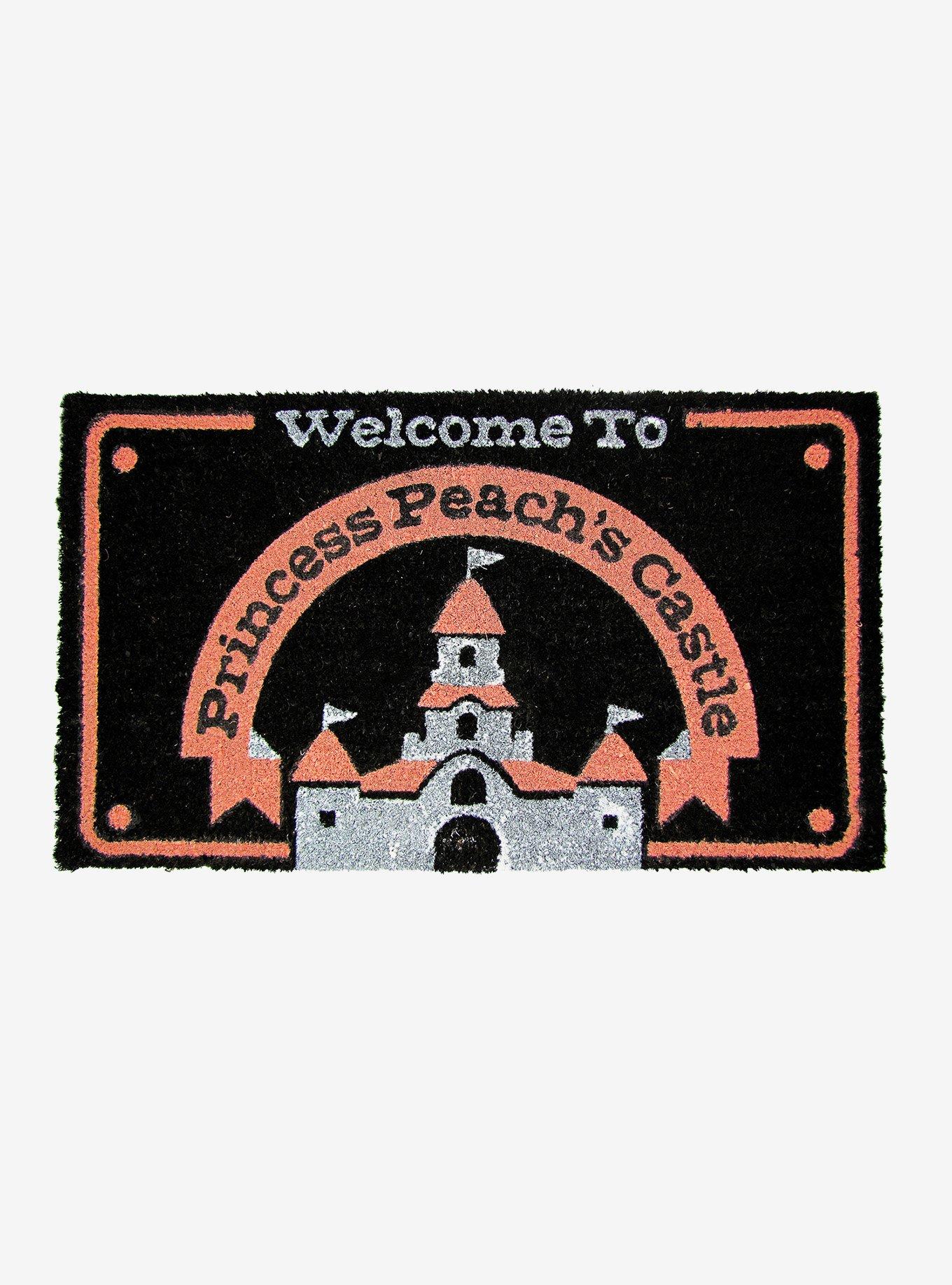 Super Mario Bros. Princess Peach's Castle Doormat, , hi-res