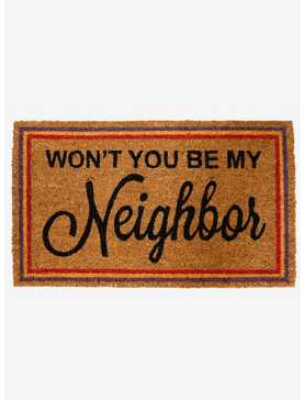 Mister Rogers Won't You Be My Neighbor Doormat, , hi-res