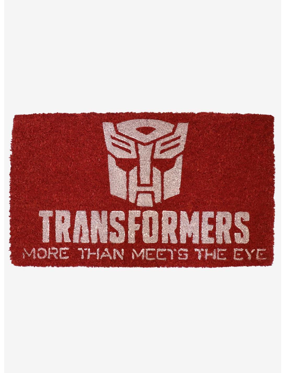 Transformers Logo Doormat, , hi-res
