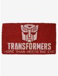 Transformers Logo Doormat, , hi-res