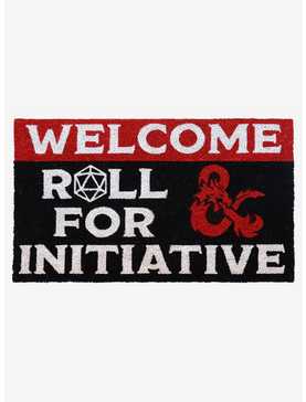 Dungeons & Dragons Welcome Roll for Initiative Doormat, , hi-res